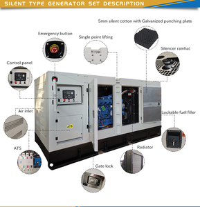 Générateur diesel Perkins Wechai 30 kVA 50 kVA 80 kVA 100 kVA 150 kVA, Groupe électrogène 25 kVA, Générateur 30 kVA - Product Image 2
