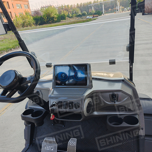 샤이닝엘에스브 신형 <span class=keywords><strong>4</strong></span>인승 전기 오프로드 유틸리티 골프 카트 맞춤형 색상 도로 주행 가능 - Product Image 5