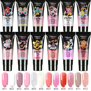 15ml Vernis à Ongles Gel UV Extension Gel Doigt Extensions de Construction Rapide Acrylique Poly Nail Gel