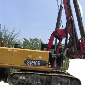 Plataforma de apilamiento rotativa hidráulica SANY SR165 usada de alto rendimiento a la venta de segunda mano con componentes de núcleo de motor de bomba - Product Image 1