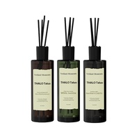 Diffuseur d'huiles essentielles haut de gamme pour chambre et salle de bain, sans flamme, en rotin, avec fleurs séchées, pour aromathérapie d'intérieur longue durée