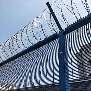 高セキュリティ358クリアビュー溶接フェンスパネル刑務所および空港用358フェンス - Product Image 5