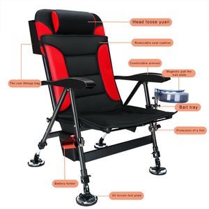 Precio competitivo al aire libre ligero plegable mochila portátil playa Picnic Camping pesca sillas plegables carpa cama silla - Product Image 2