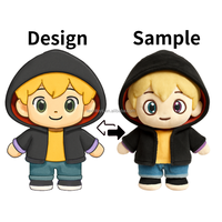Jouet en peluche créatif d'anime personnalisé poupée de personnage Kpop personnalisée fabricant de peluche pour cadeau de fan de souvenir d'événement