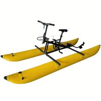 Sepeda Pedal Tiup Bulat Beroda Satu Kursi Rangka Aluminium untuk Perairan Dangkal, Tersedia untuk Fotografi Dari China Lumark Custom