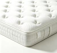 Matelas King Size en mousse à mémoire de forme, emballé sous vide, avec ressorts ensachés, type hôtel, Bonnel, Euro Top, roulé, pour lits jumeaux et queen, à ressorts.
