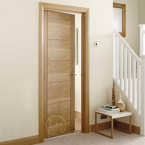 Minimalist Light Oak Grain Interior Swing <strong>Door</strong> 32x96 Interior <strong>Door</strong> Oak Soundproof <strong>Bedroom</strong> Solid Wood Swing <strong>Door</strong> - Product Image 1