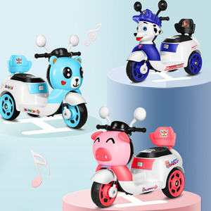มอเตอร์ไซค์ไฟฟ้าสำหรับเด็กอายุ 1-3 ปี พร้อมรีโมทคอนโทรล ของเล่นขี่ได้สำหรับเด็กชายและเด็กหญิง - Product Image 1