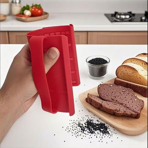 Agarrador de silicona de grado alimenticio resistente al calor, antideslizante, para olla, anti-quemaduras, herramienta de cocina para hornear, barbacoa, cocinar y microondas - Product Image 3