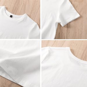 FOXA Girls <b>Crop</b> <b>Top</b> Short Sleeve Cotton Breathable Leisure <b>Tops</b> - Product Image 4