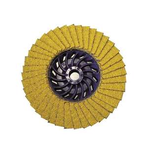 Disques à lamelles plats en céramique jaune AB6800, meules de meulage de qualité supérieure - Product Image 1