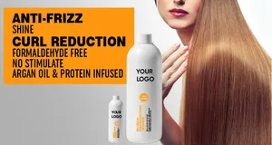 Özel etiket Salon profesyonel Protein Keratin tedavisi Tanino brezilyalı Nano Keratin saç düzleştirme tedavisi yumuşatma