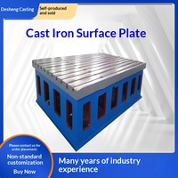 Plateforme de soudage et d'inspection robuste en fonte, avec rainures en T, pour gravure, rainurage, traçage et perçage, vente en gros