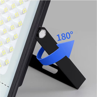 Projecteur LED solaire moderne pour extérieur, étanche IP67, rechargeable, type panneau solaire, 100W 200W 300W 400W 500W, pour stade