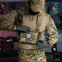 Gilet tactique Ghost Action D3CRM 2.0 MK3 MK4 style HSP léger et multifonctionnel