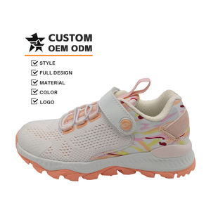 Nuevas zapatillas de correr transpirables de moda para niños y niñas, zapatos deportivos informales cómodos con superficie de malla ligera para primavera - Product Image 1