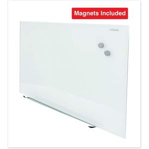 Pizarra Blanca Universal sin Marco de 36 x 24 Pulgadas, Superficie de Vidrio para Escribir con Marcador - Product Image 5