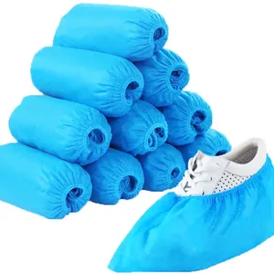 Premium Disposable Printing Pp Antiskid Waterproof Durable Elastic Shoe Cover