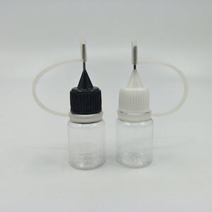 Petit flacon applicateur transparent en PET de 5 ml, 10 ml, 15 ml, 20 ml avec embout à aiguille, bouchon sécurité enfant pour médicaments liquides - Product Image 4