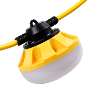 ETL Listed 140lm/w 50ft 15m 50W 7000 Lumen <strong>Temporary</strong> <strong>String</strong> <strong>Light</strong> Outdoor Waterproof Led Construction <strong>String</strong> <strong>Lights</strong>