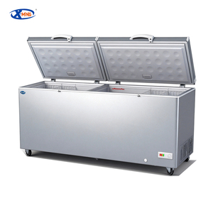 ตู้เย็นแบบเปิดสองประตู X-MING 418L สำหรับใช้งานเชิงพาณิชย์ 220V แบบแนวนอนสำหรับเก็บเนื้อ รุ่นปี <span class=keywords><strong>2022</strong></span> - Product Image 1