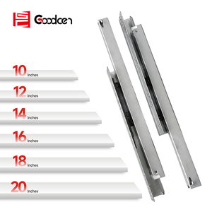 Goodcen đồ nội thất phần cứng nhà bếp Kính trượt ngăn kéo hộp mở rộng đầy đủ undermount mềm đóng Ngăn kéo trượt với ánh sáng - Product Image 4