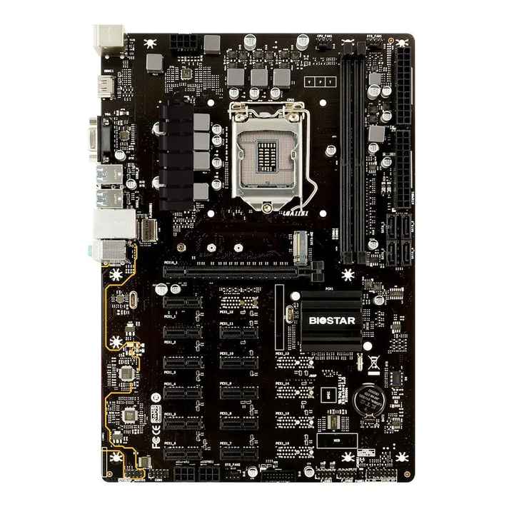 BIOSTAR TB250-BTC PRO(CPU、メモリ付き) Amazon.com: Biostar Motherboard TB250-BTC PRO Core i7/i5/i3