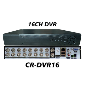 CR-DVR16 1080HD Grabador de Video Digital DVR XVR H.265 de 16 Canales 6 en 1 con Detección Facial y Detección de Perímetro para Salida - Product Image 1