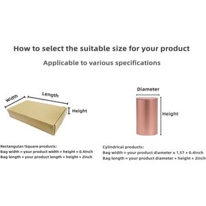 Pof <b>Heat</b> Shrink <b>Wrap</b> Bags 0.8mil Thickness Clear Disposable For Gift Craft Packaging - Product Image 6