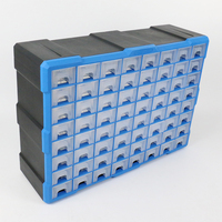Boîte de rangement en plastique Transparent Organisateur Conteneur Modulaire Assez Capacité pour LEGO