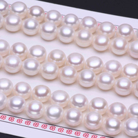 Perles d'eau douce naturelles perles blanches 2.5-14mm perles bouton lustre pour la fabrication de bijoux