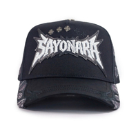 Envío Rápido, Nuevos Estilos, Gorras con Visera Curva, Logotipo Original Bordado en 3D, Gorras Desestructuradas con Efecto Desgastado, ABZ Baez