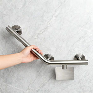 Poignée <span class=keywords><strong>de</strong></span> sécurité <span class=keywords><strong>pour</strong></span> <span class=keywords><strong>baignoire</strong></span> personnalisée, <span class=keywords><strong>barre</strong></span> d'appui <span class=keywords><strong>pour</strong></span> <span class=keywords><strong>douche</strong></span> <span class=keywords><strong>pour</strong></span> handicapés avec porte-papier - Product Image 2