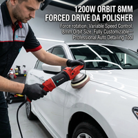Polisseuse électrique pour voiture PROWORKZ 1200W, machine de polissage professionnelle avec tampon de 5-6 pouces pour le nettoyage des voitures