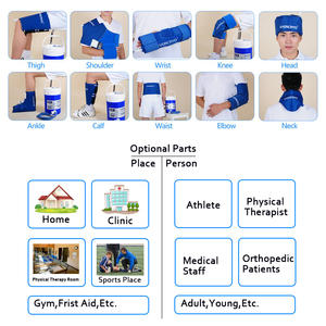 Nouveau produit enveloppe de Compression d'eau glacée de genou chirurgiens orthopédiques physiothérapeutes système professionnel de thérapie par le froid - Product Image 4
