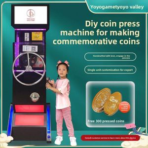 Kiosque de paiement automatique par QR à écran tactile pour la fabrication de médailles souvenirs, machine à pièces commémoratives pour musées - Product Image 3