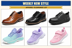 Wholesale Random Boys Girls Kids Footwear Mixed Sneakers Sandals Canvas Shoes Loafers Tennis Shoes Assorted Designs Random Mix - Product Image 1