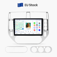Radio para Auto Junsun de 9 Pulgadas con Carplay Inalámbrico para Kuga MK1 2008-2012 Ford C-Max CMAX 2003-2010, Reproductor Multimedia con GPS y Navegación
