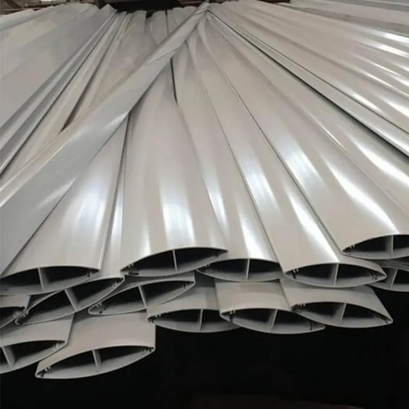 Pesanan khusus aerofoil airfoil louvre profil sayap aluminium