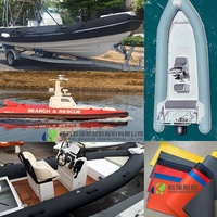 Tissu d'hypalon en néoprène gonflable, livraison gratuite, pour bateau, côtelé