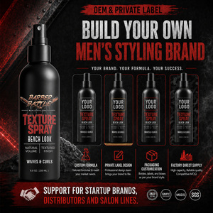 BARBERBATTLE Spray de Texturización Seca con Sal Marina, Fórmula Ligera y Natural, No Pegajosa, con Logo Impreso - Product Image 5