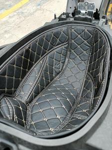 Coussin de siège en cuir pour moto nmax v3, accessoires pour yamaha nmax 155, protection de siège, rangement de bagages, coussin de coffre en PU - Product Image 6