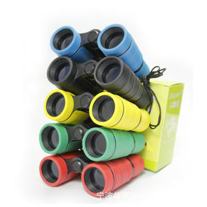 Mini binoculares de alta definición para niños, telescopio portátil colorido, juguete de exploración de la naturaleza al aire libre, de 5 a 7 años, de plástico - Product Image 3