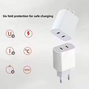 New Arrival USB-<b>C</b> Power <b>Adapter</b> Supply <b>Type</b> <b>C</b>-<b>Type</b> <b>C</b> Charger 40W US/EU Socket PD Charger for Phones - Product Image 5