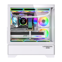 LOVINGCOOL hadiah Natal kualitas tinggi Gaming PC komputer Desktop game ATX casing komputer bingkai Chassis menara kabinet PC