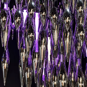 designer art irregular creative large hotel lobby luxury custom crystal <b>chandelier</b> Lighting - Product Image 5