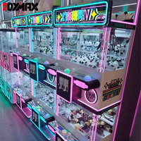Joymax Çok Satan Jetonlu Eğlence Merkezi Altın Anahtarlı Oyuncak Makinesi Dört Kişilik Mini Pençe Vinç