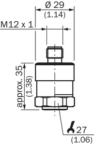 Hot-Selling Zieke PBT-RB025SG1SSNAMA0Z 6038640 Druksensoren Pbt - Product Image 2
