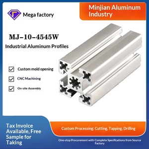Aluminum Profile 45*45 European Standard Industrial Aluminum Profile 4545W Heavy Aluminum Profile Assembly Line Aluminum - Product Image 1