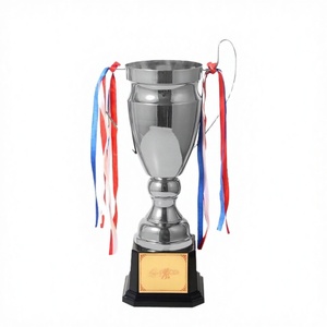 Popular Silver Plated UV Printing Racing Champion Trophy Cup Custom Shiny Gold Silver Large <b>Metal</b> Sport Trophies Awards - Product Image 5
